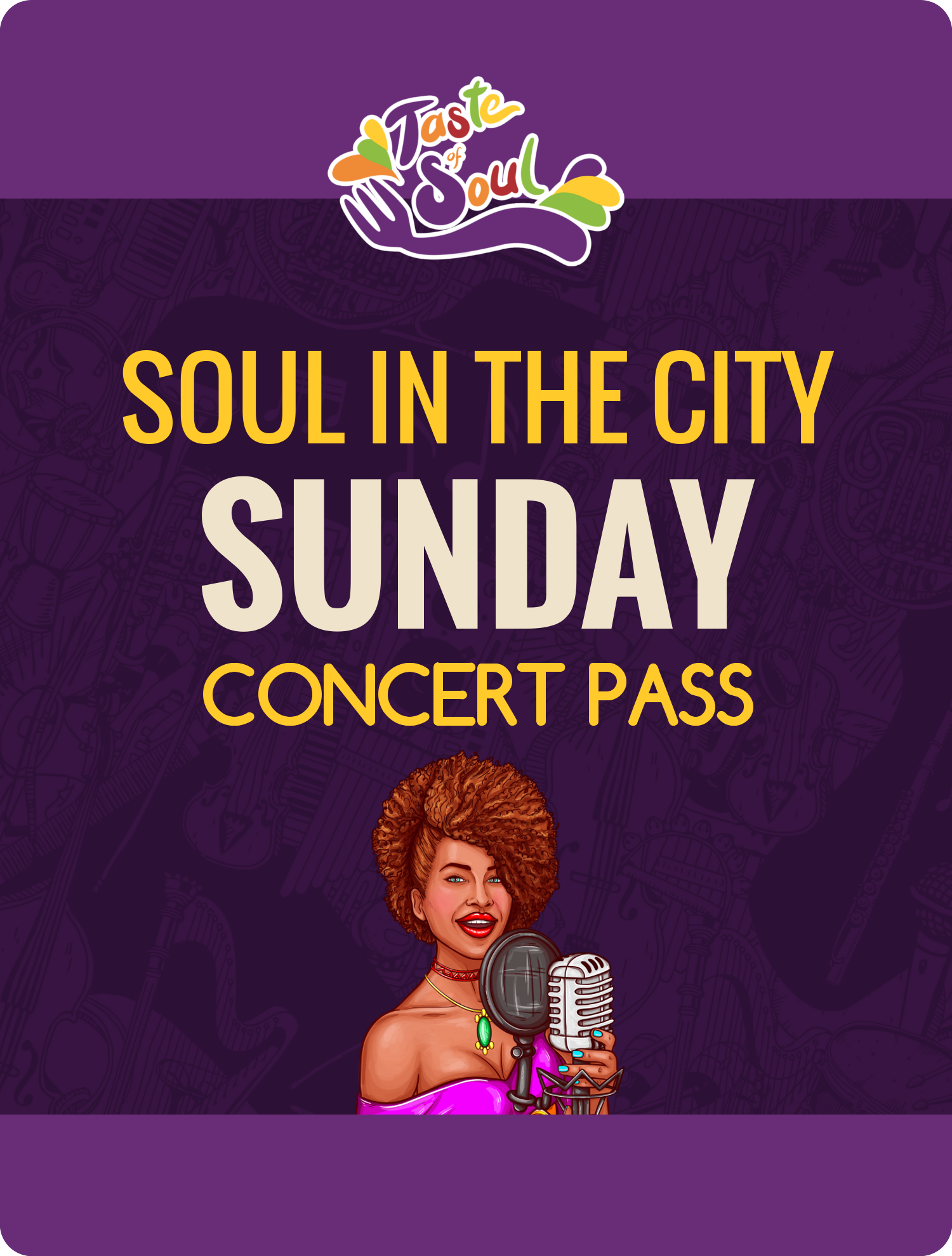 SOUL IN THE CITY - SUNDAY PASS