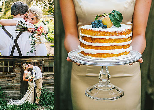 Fall + naked cakes are a match made in heaven! They're so rustic and gorgeous and are perfect for adding fresh seasonal fruit and greenery to! 