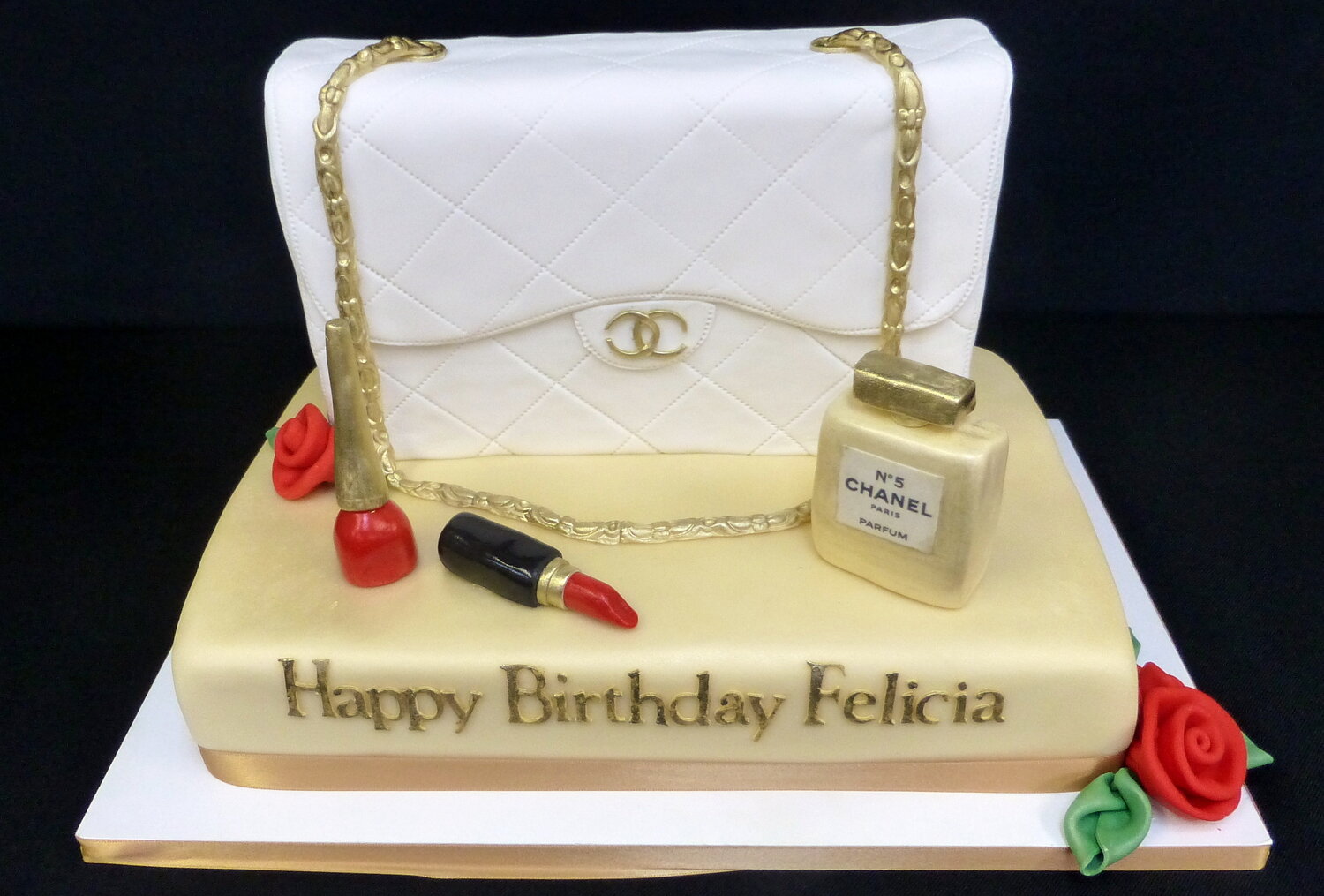 Coco Chanel Purse Birthday Cake, Carol