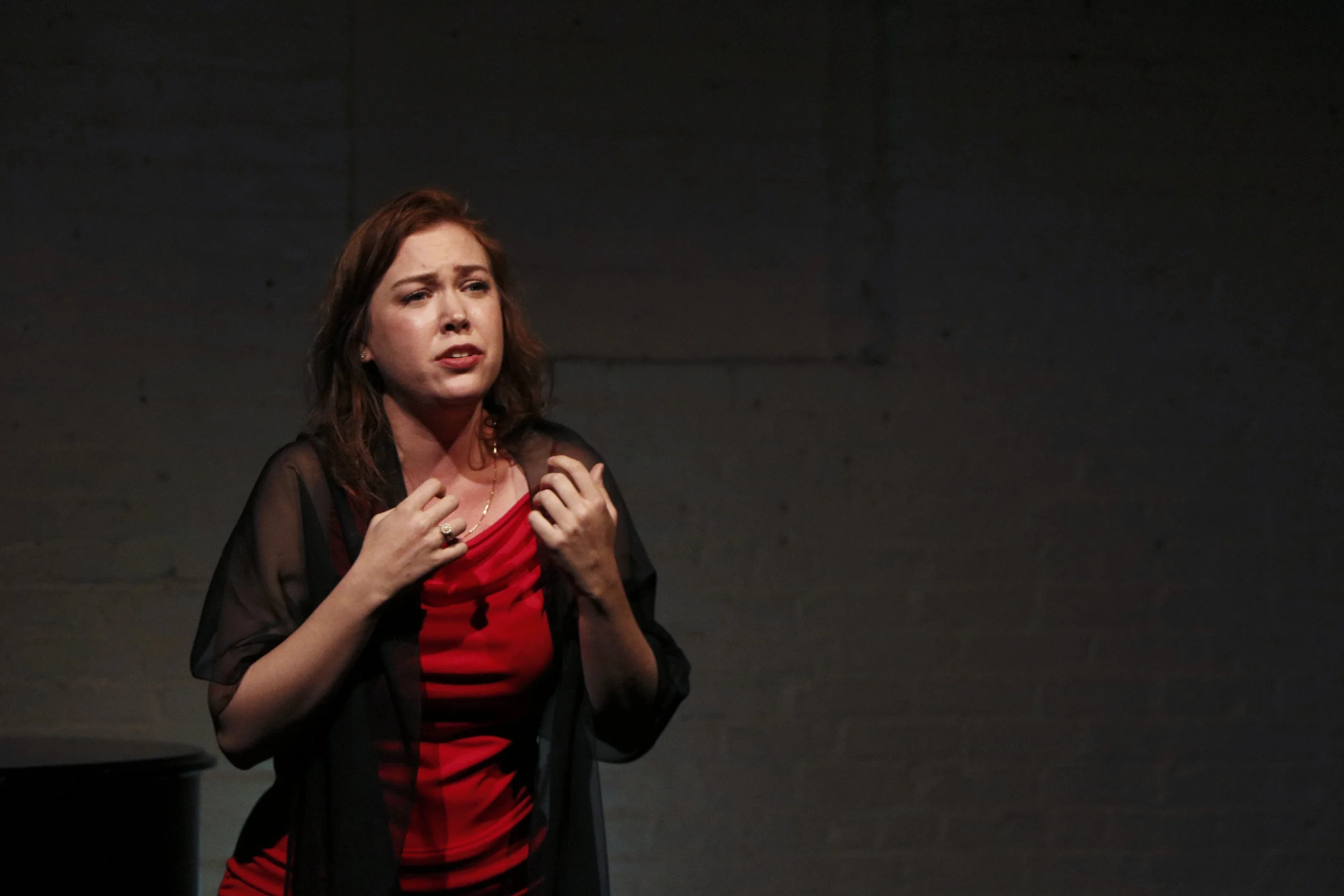 As Melinda in Erkel's Bánk bán Magic and Mayhem, The Cantanti Project, October 2017 Photo by Orlando Mendiola