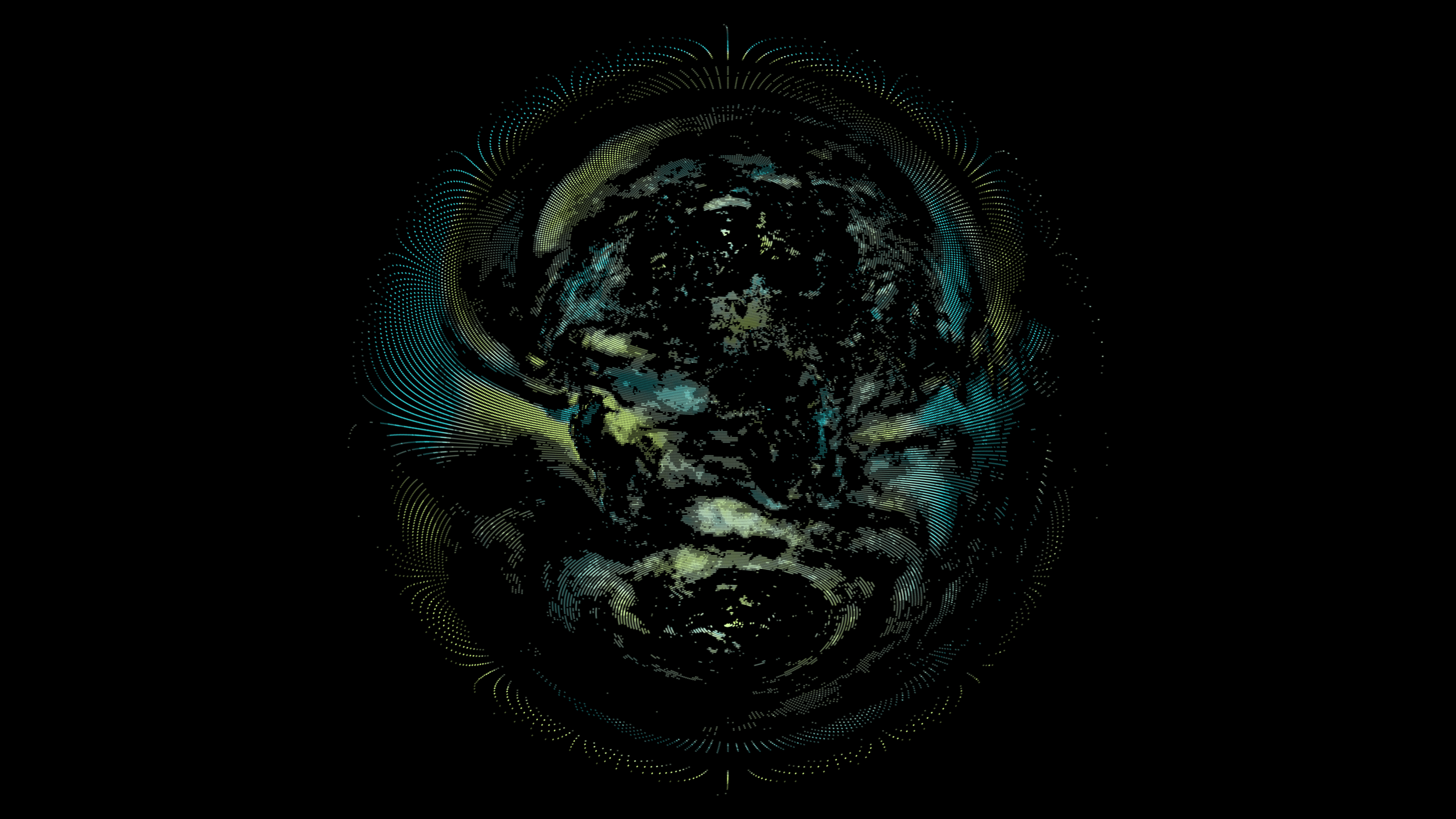 Project Ukko, - a visualisation of the World's wind patterns, premiered at FE2016