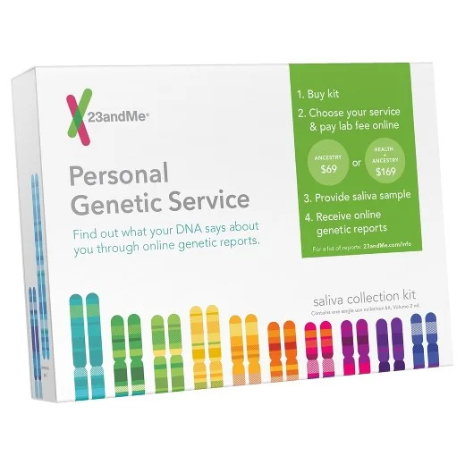  23andMe idealise their simple and hassle free method. Image here . 