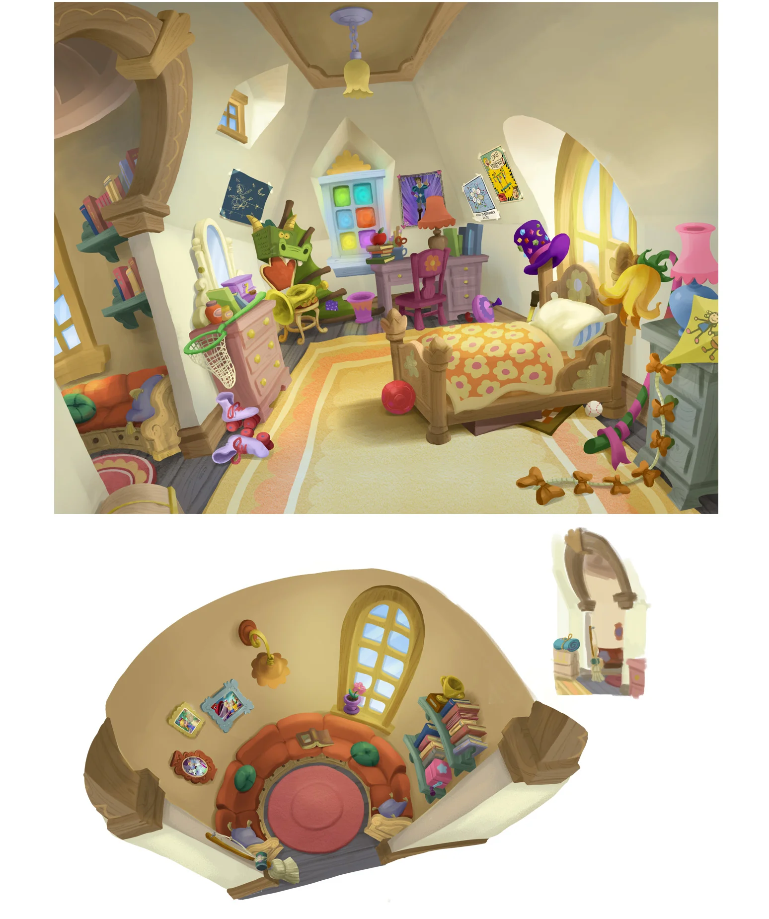 Goldie's Bedroom