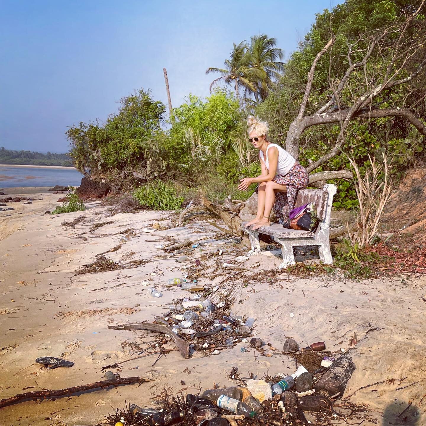 No i dont think its ok to leave trash everywhere in nature and no its not them its us (!) And yes its ugly, its sad and i have no clue what to do about it. 

We can't point fingers at anyone before we are sure we are not participating in the system o