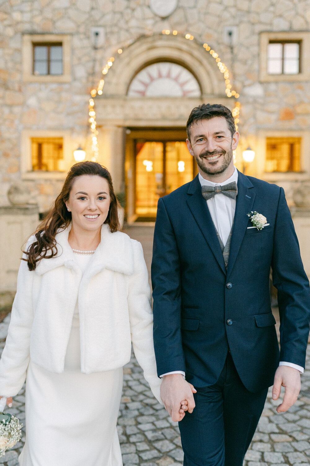 Braut und Bräutigam von der Hochzeit im Aurora Hotel in Kitzbuehel in Tirol