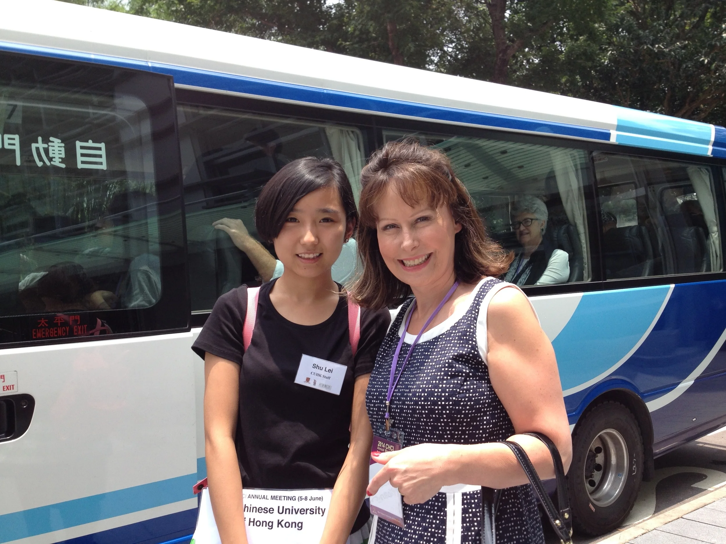 At the Chinese University of Hong Kong