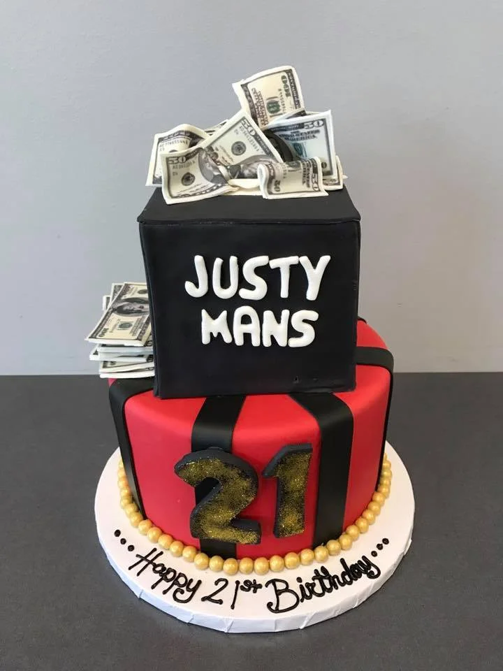 Justy Mans Money Cash Dollars