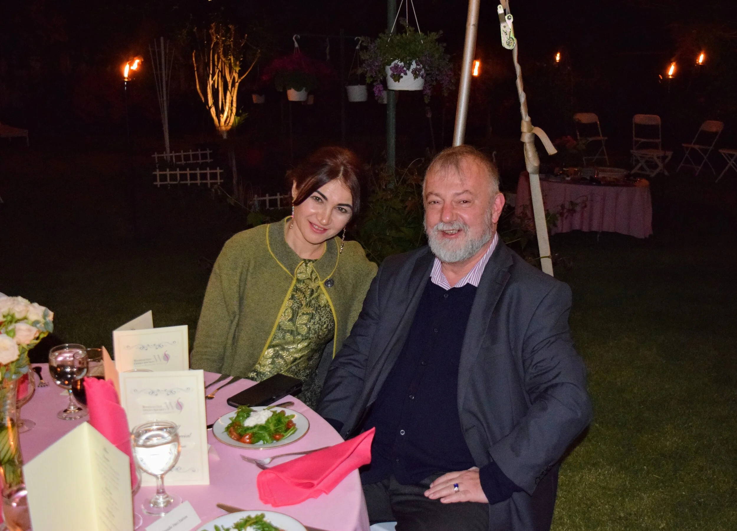  H. E. Ambassador of the Czech Republic Hynek Kmoníček and Mrs. Indira Gumarova 