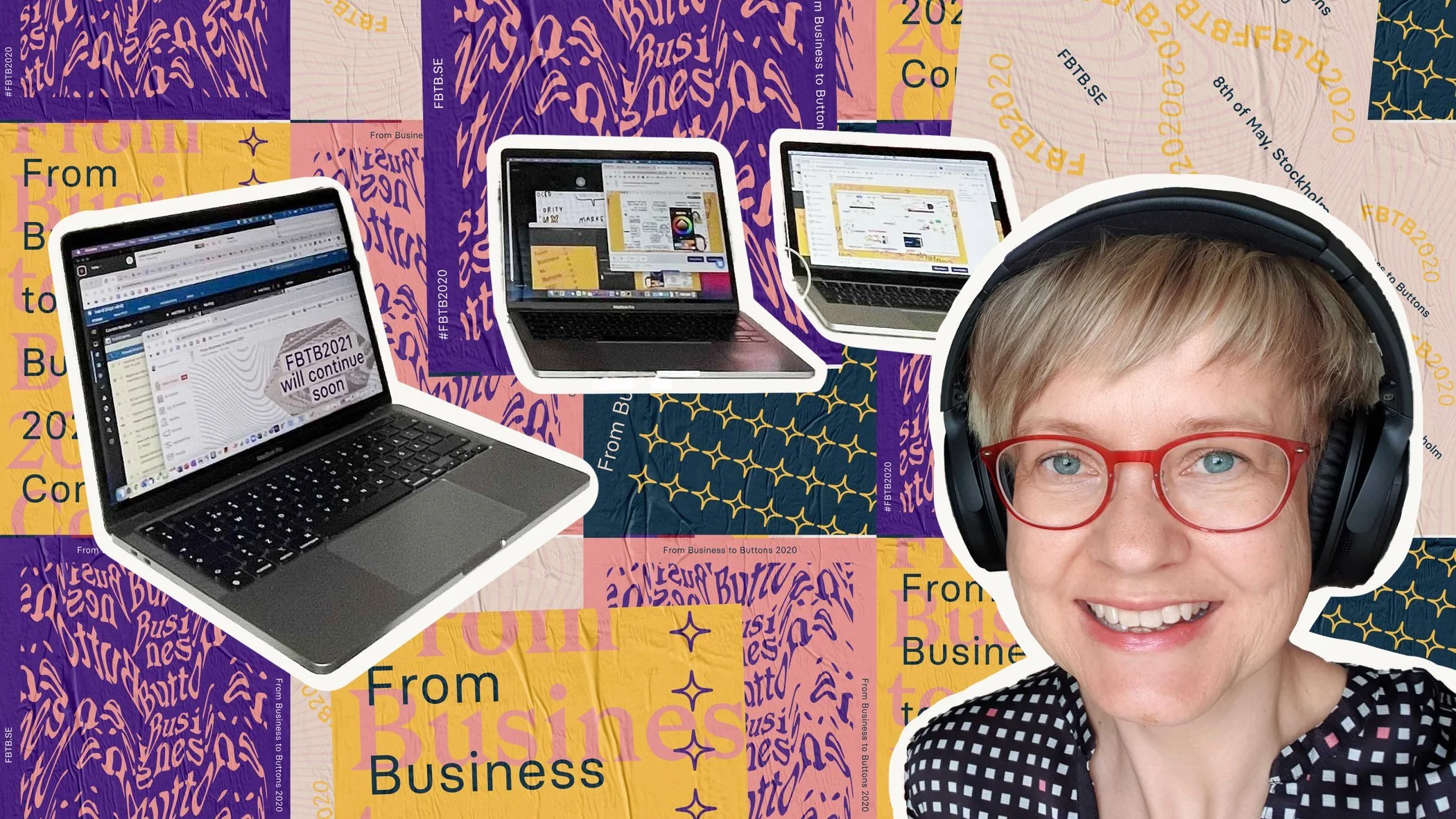   Find out more in this web article how I and my colleagues transformed the “From Business to Button” conference into a fully-fledged digital event  