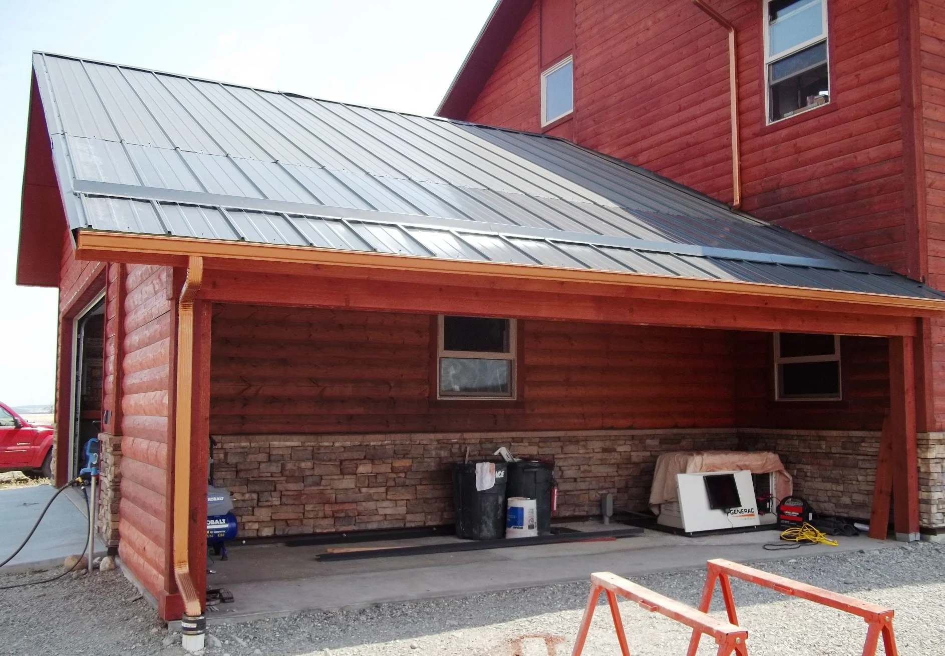 2012-07-13 - New Garage Extension with new roofing and snow guards.jpg