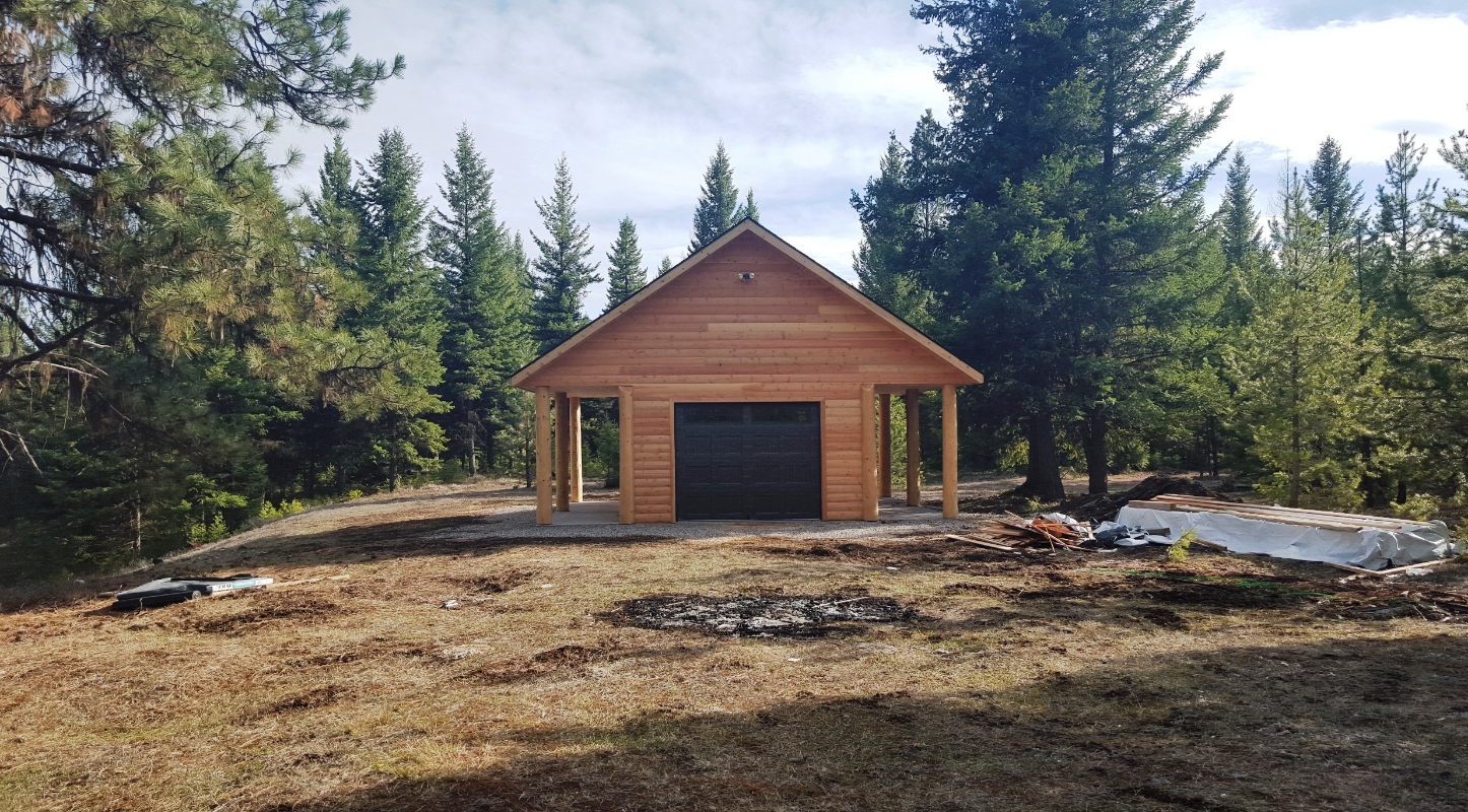 2016-03-30 - Garden Shed as seen from SR 2.0 Build Spot