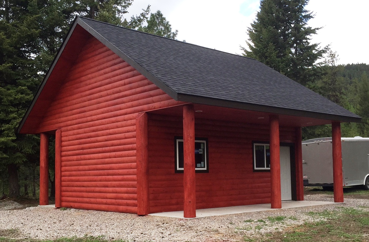 2016-04-25 - Newly Stained SR2.0 Garden Shed