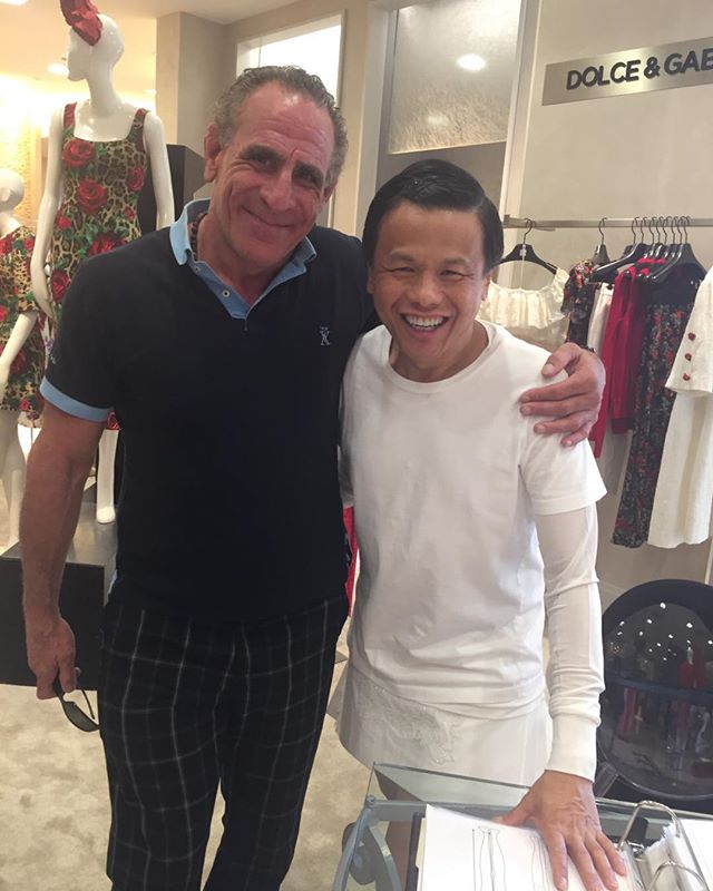 Running into ol friend talented designer Zang Toi