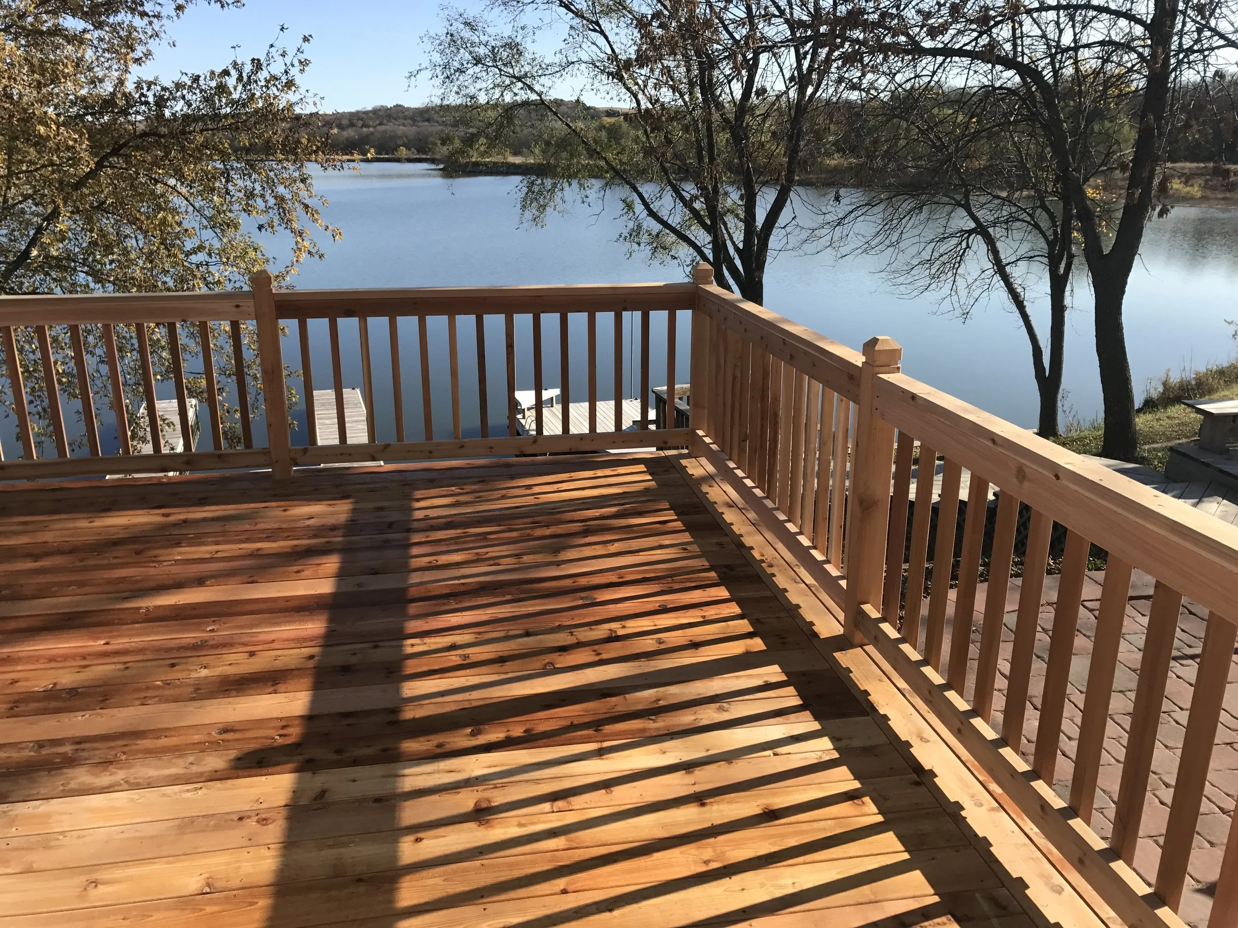 Cedar Handrail