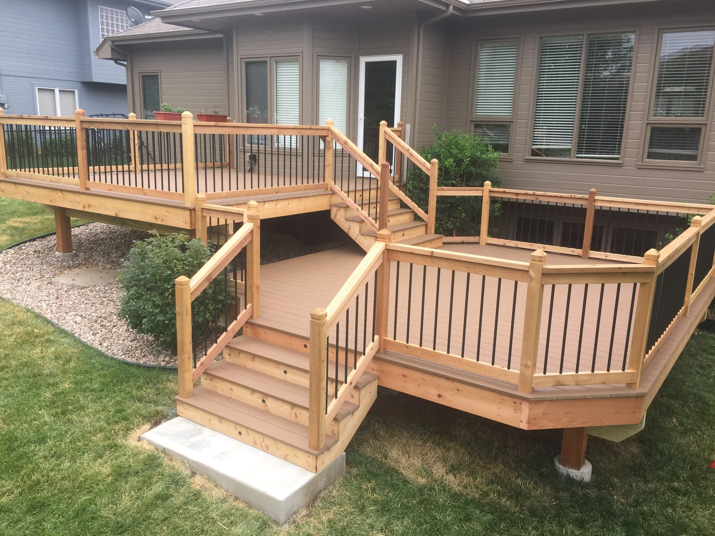 Evergrain and Cedar Deck