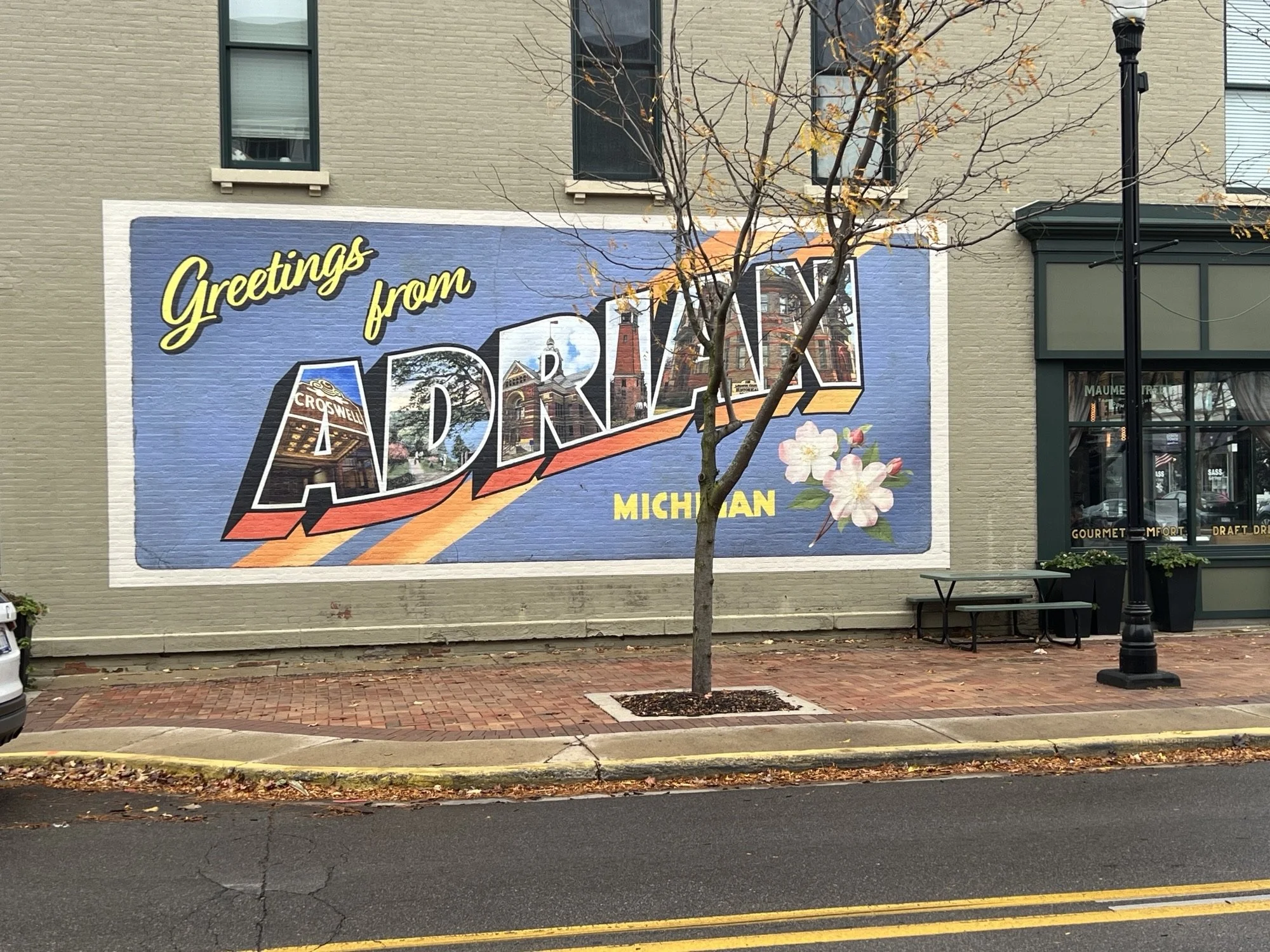 Greetings from Adrian Michigan