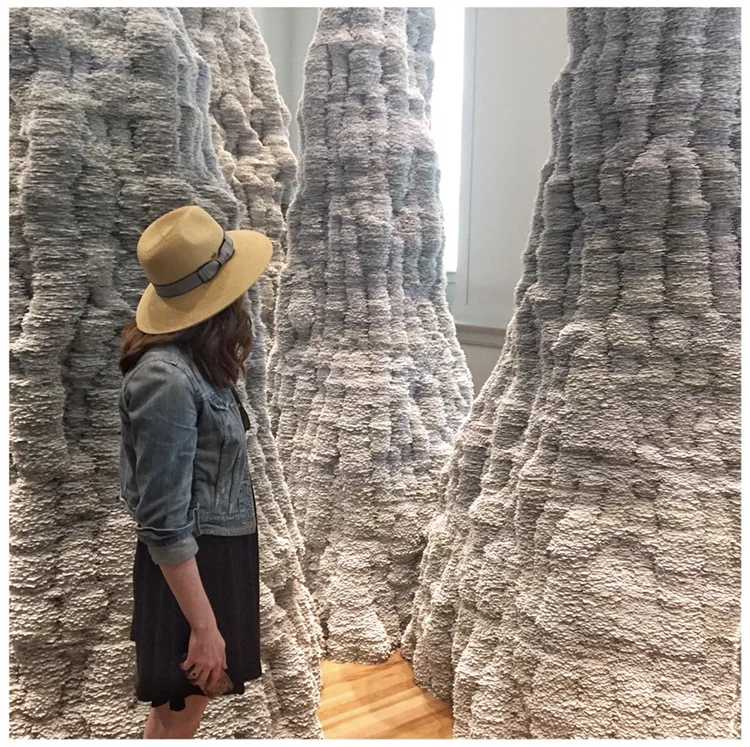 Taking in the wonderfully creative exhibits at the Renwick Gallery in Washington D.C