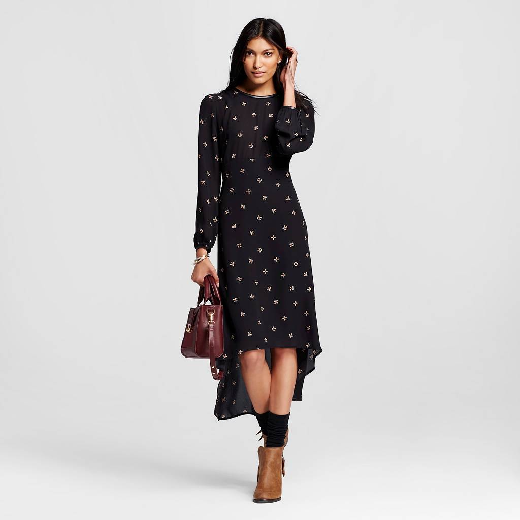 Long Sleeve Crepe Dress.jpeg