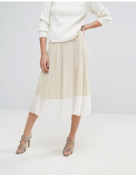 Sisley Pleated Midi Skirt .jpeg