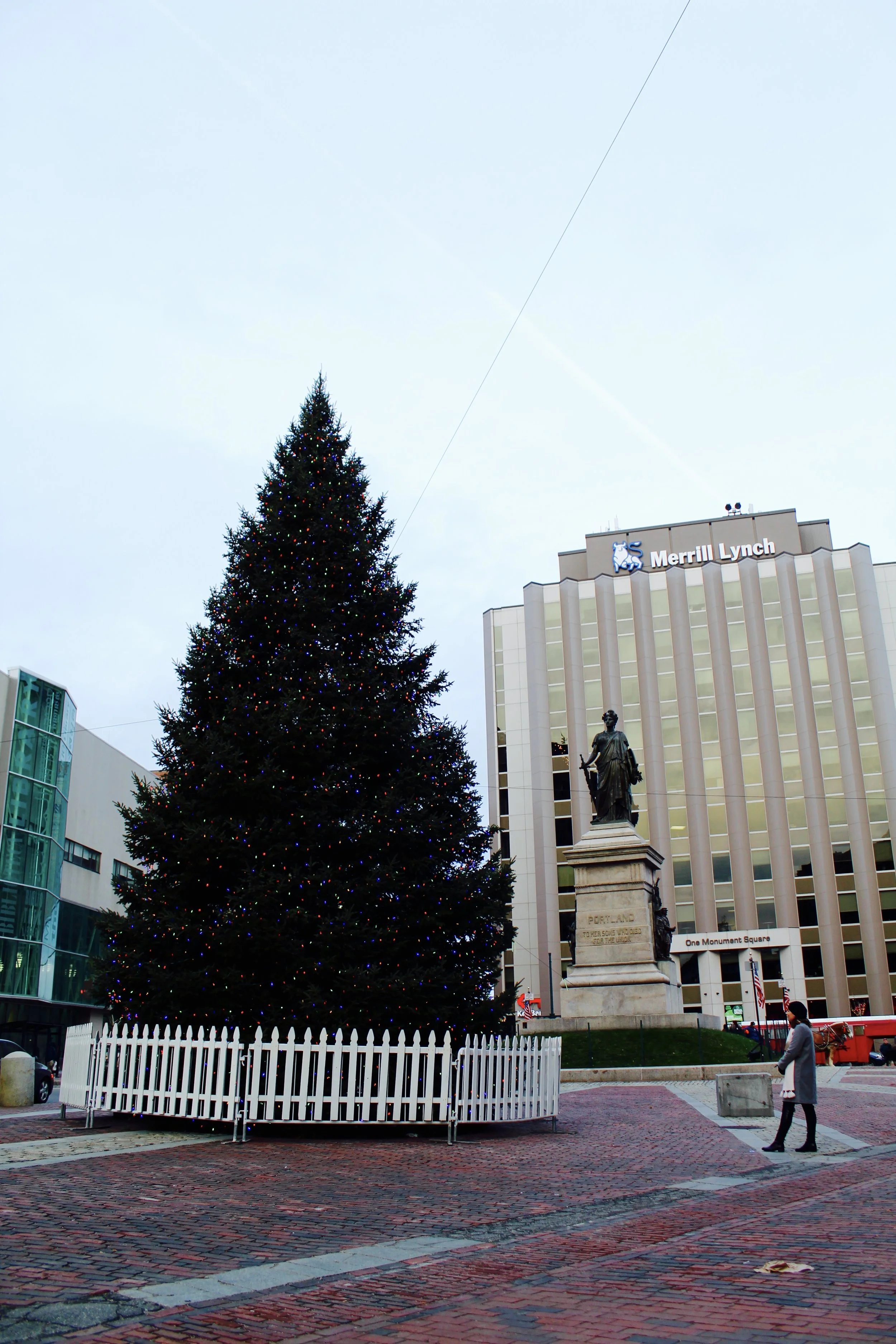 I definitely recommend heading to Portland this time of year! Everything is decorated for Christmas, and it is just lovely to walk around and look at the decorations!