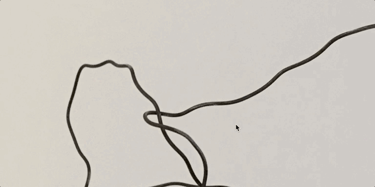 Drawing in Space with Wires (Performance)