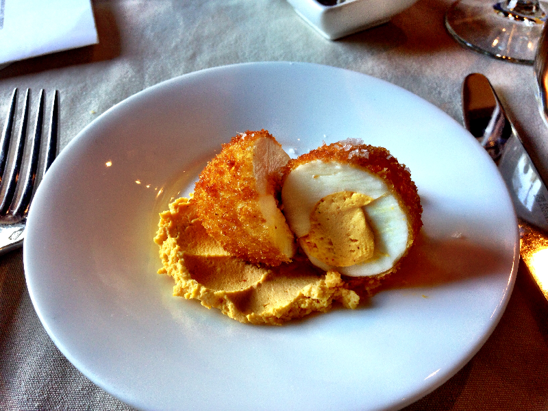 Fried Deviled Egg