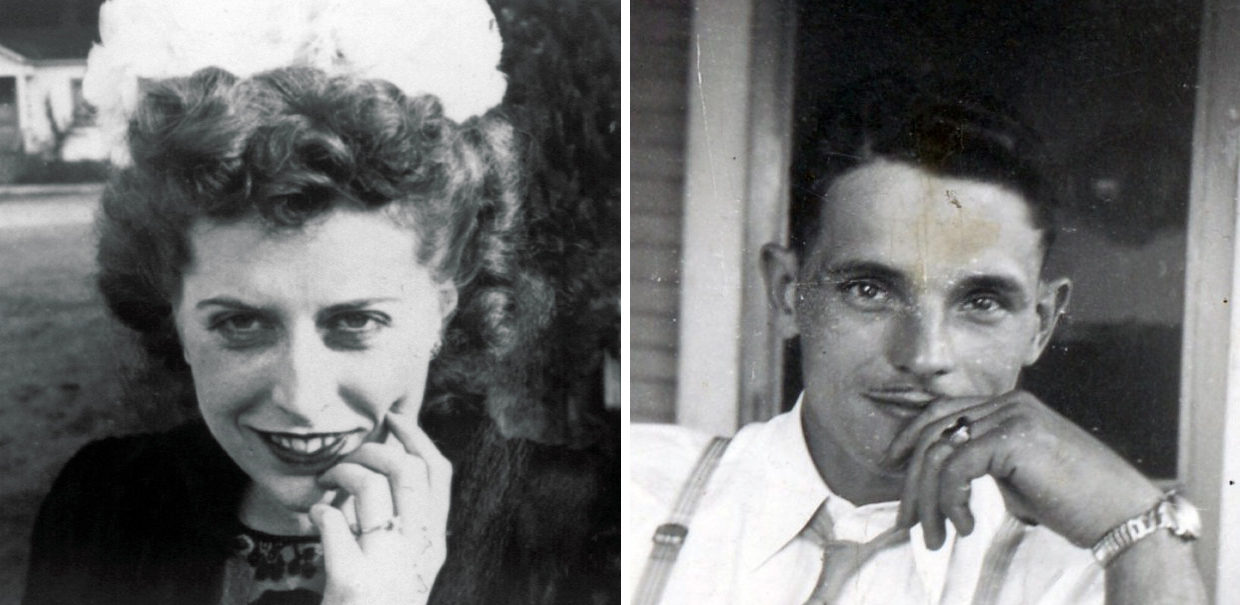 Babe and Jim Giese in their courting days.