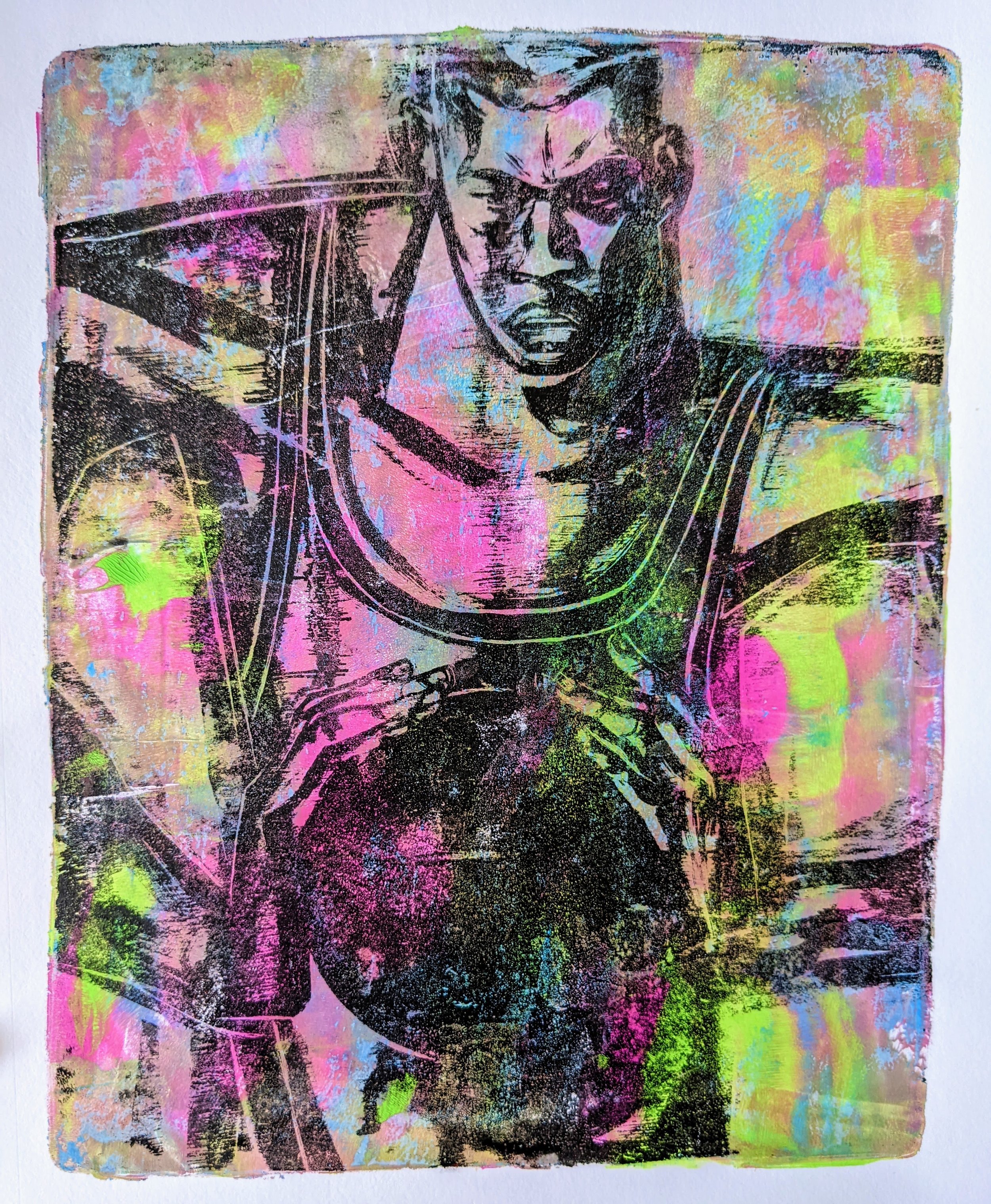  Creative printmaking using gelli plate print techniques 