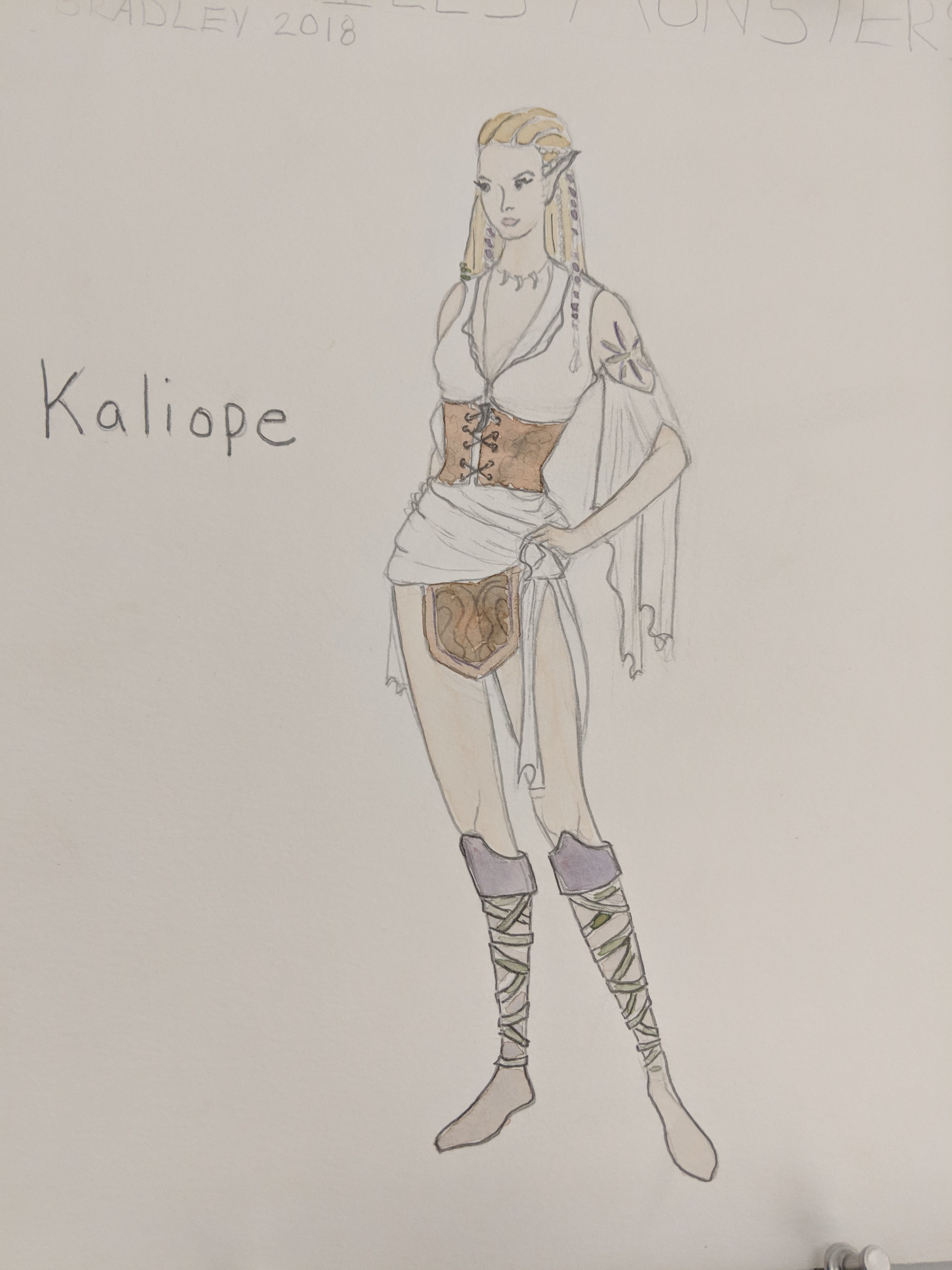She Kills Monsters Costume Design for Kaliope