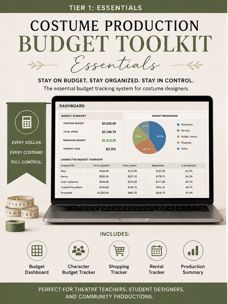 Costume Production Budget Toolkit: Essentials