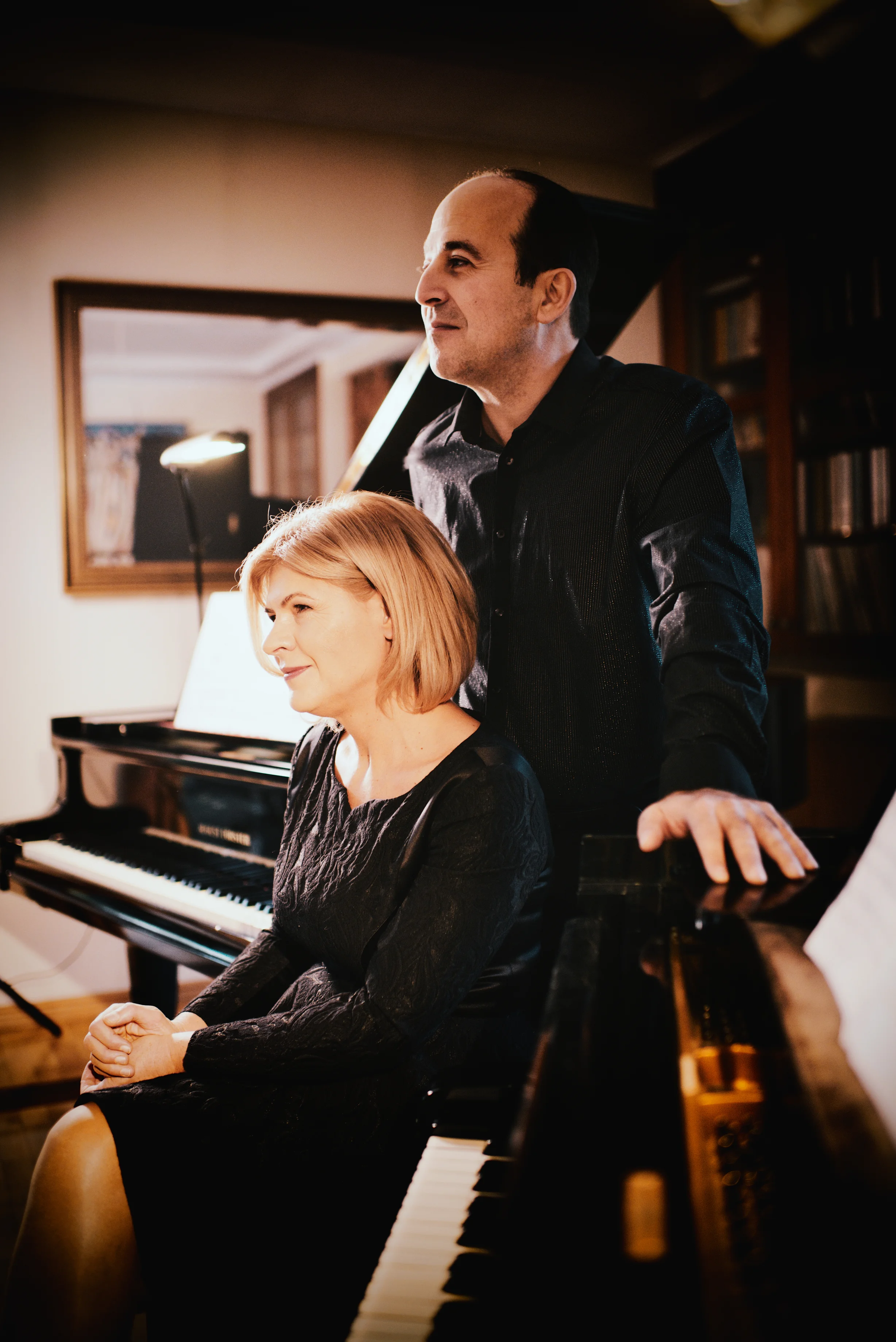 With Adrian Kreda