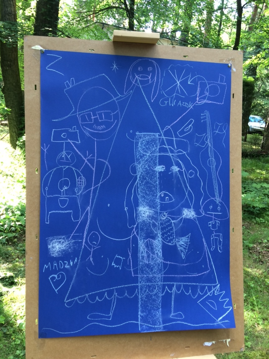 "Rysowanie Kredą po Granacie"