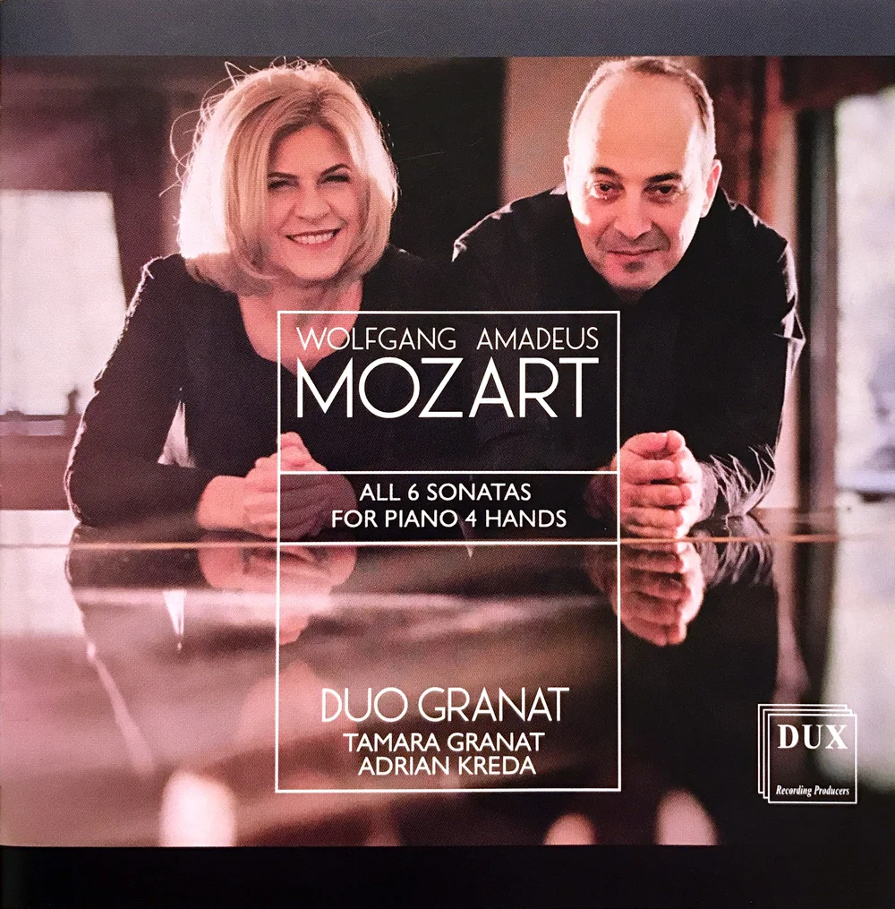 Mozart All 6 Sonatas For Piano 4 Hands Duo Granat Kreda sonatas for piano 4 hands