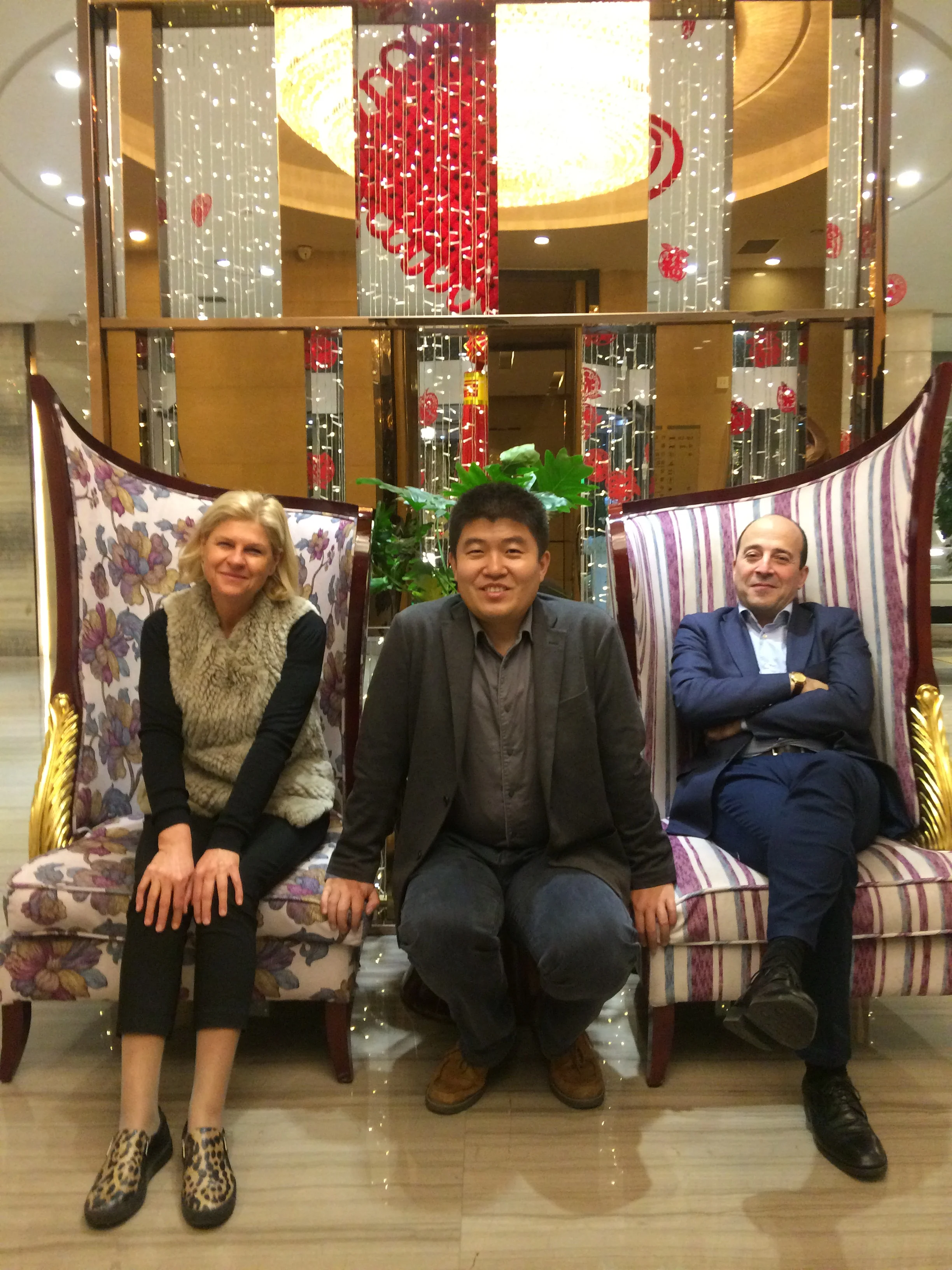  In Bautou Mongolie -China with Song Liang 