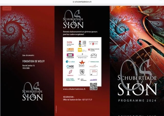 Schubertiade Sion 2024 Fondation de Wolff - Duo Granat &amp; Kreda