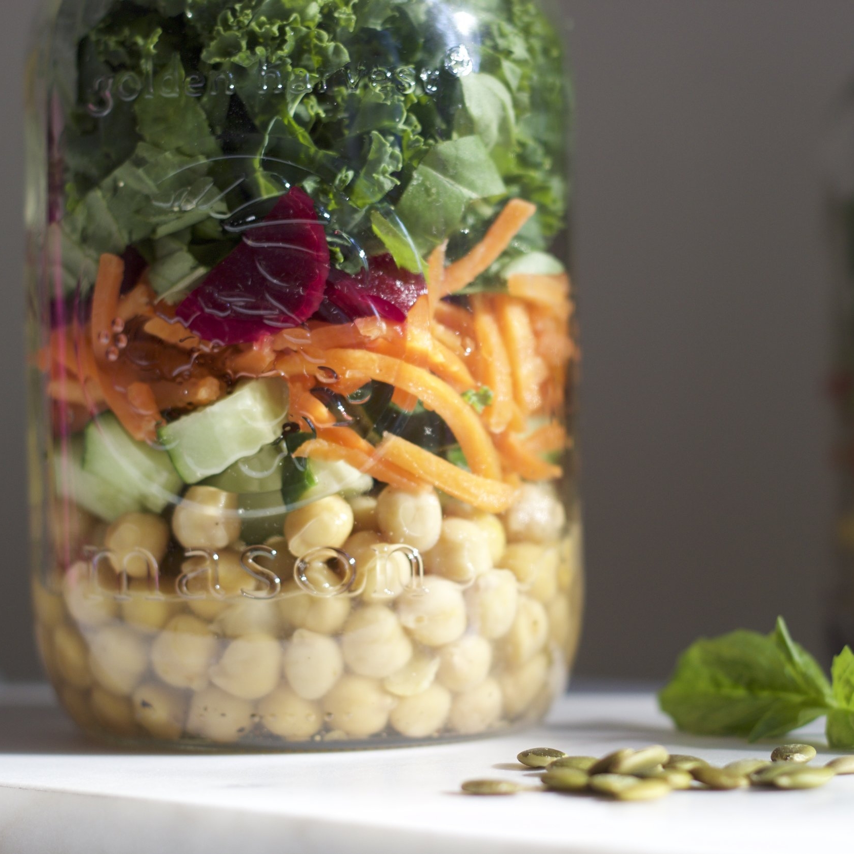 Mason Jar Salad