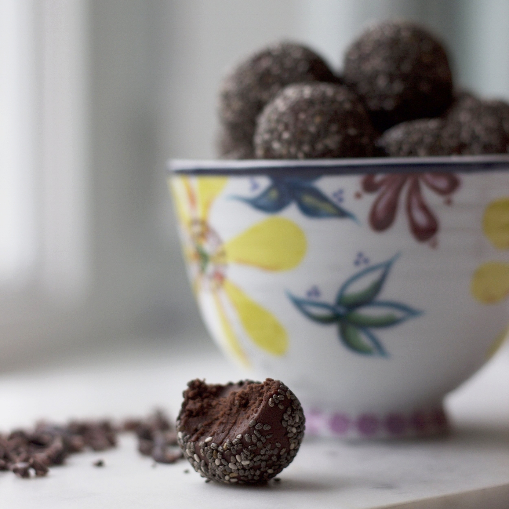 Black Bean Brownie Bites