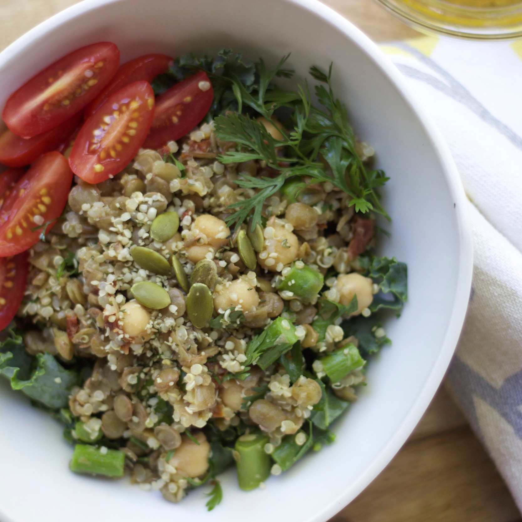 Savoury Lentil Salad