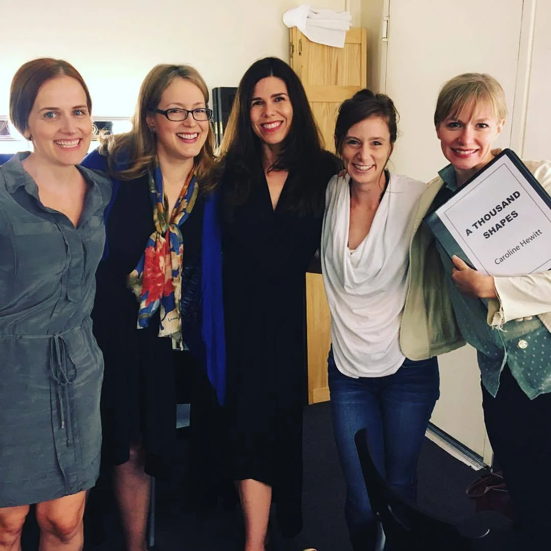 With Autumn Dornfield, Dee Nelson, Devon Caraway &amp; Caroline Hewitt backstage.