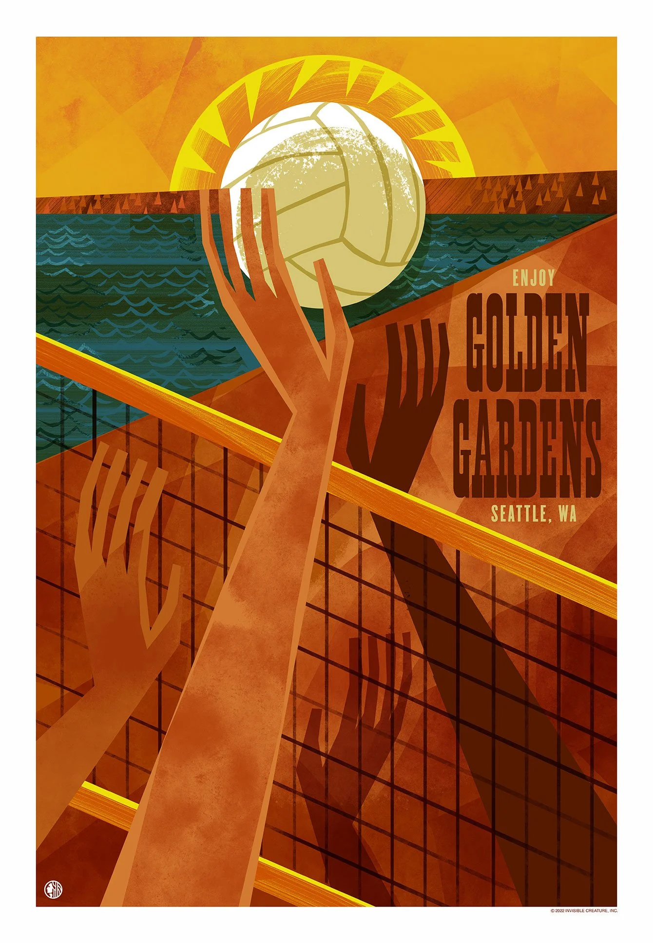 Golden Gardens Seattle — Invisible Creature