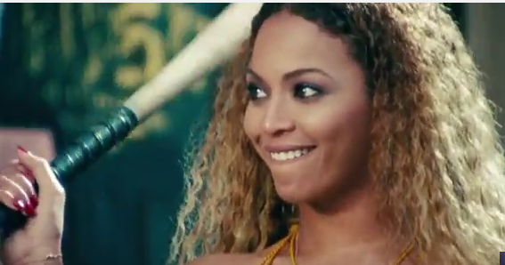 Juxtaposition: Beyonce + Yeah, Yeah, Yeah's + Soulja Boy in "Hold Up"