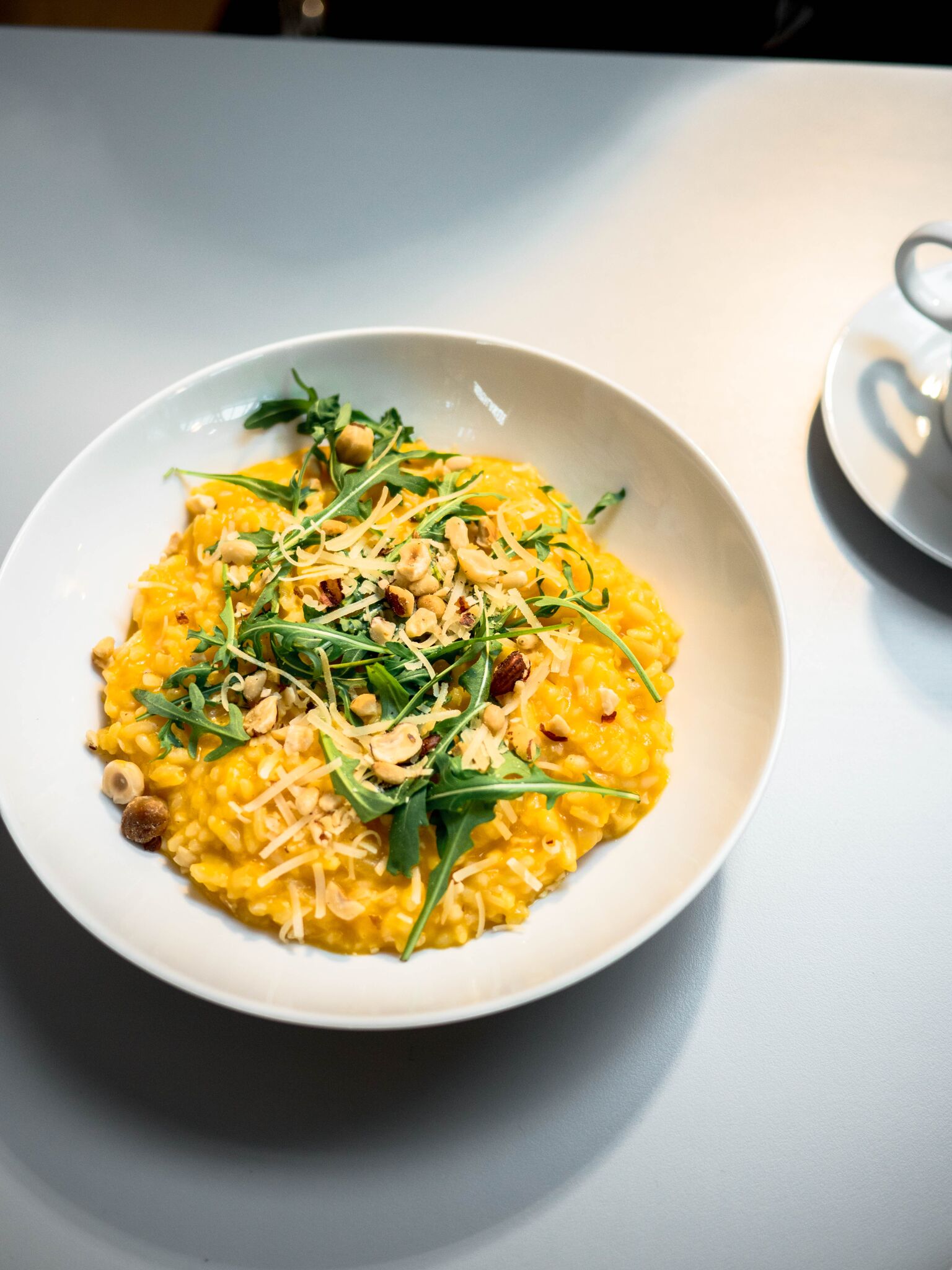 ....Kõrvitsarisotto pähklitega 8€..Pumpkin risotto with nuts 8€....
