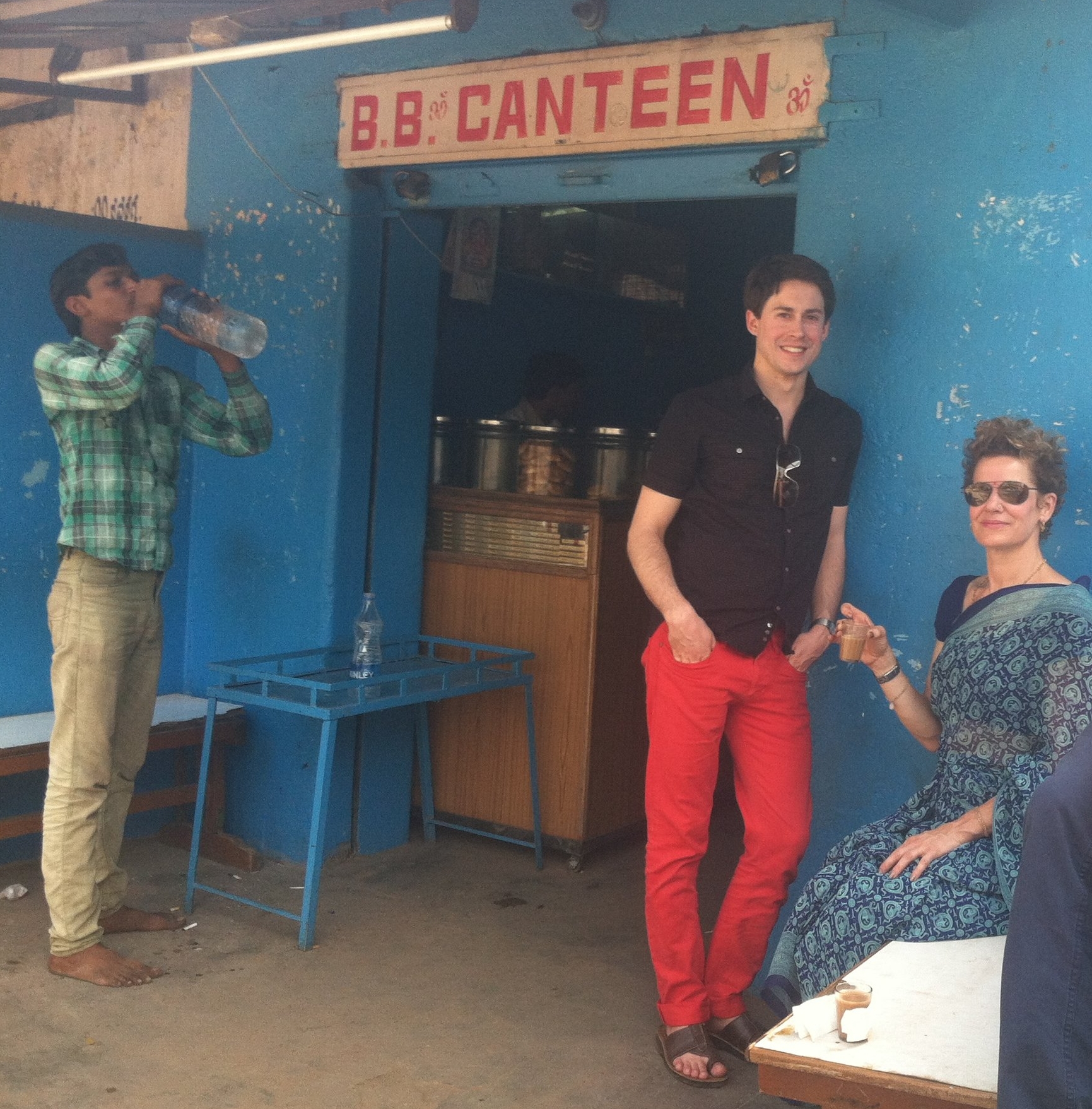 My first trip to Mysore, India. Kiki's 13th? trip.