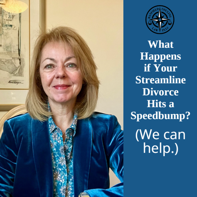 What Happens When Your Amicable Divorce Hits a Speedbump?