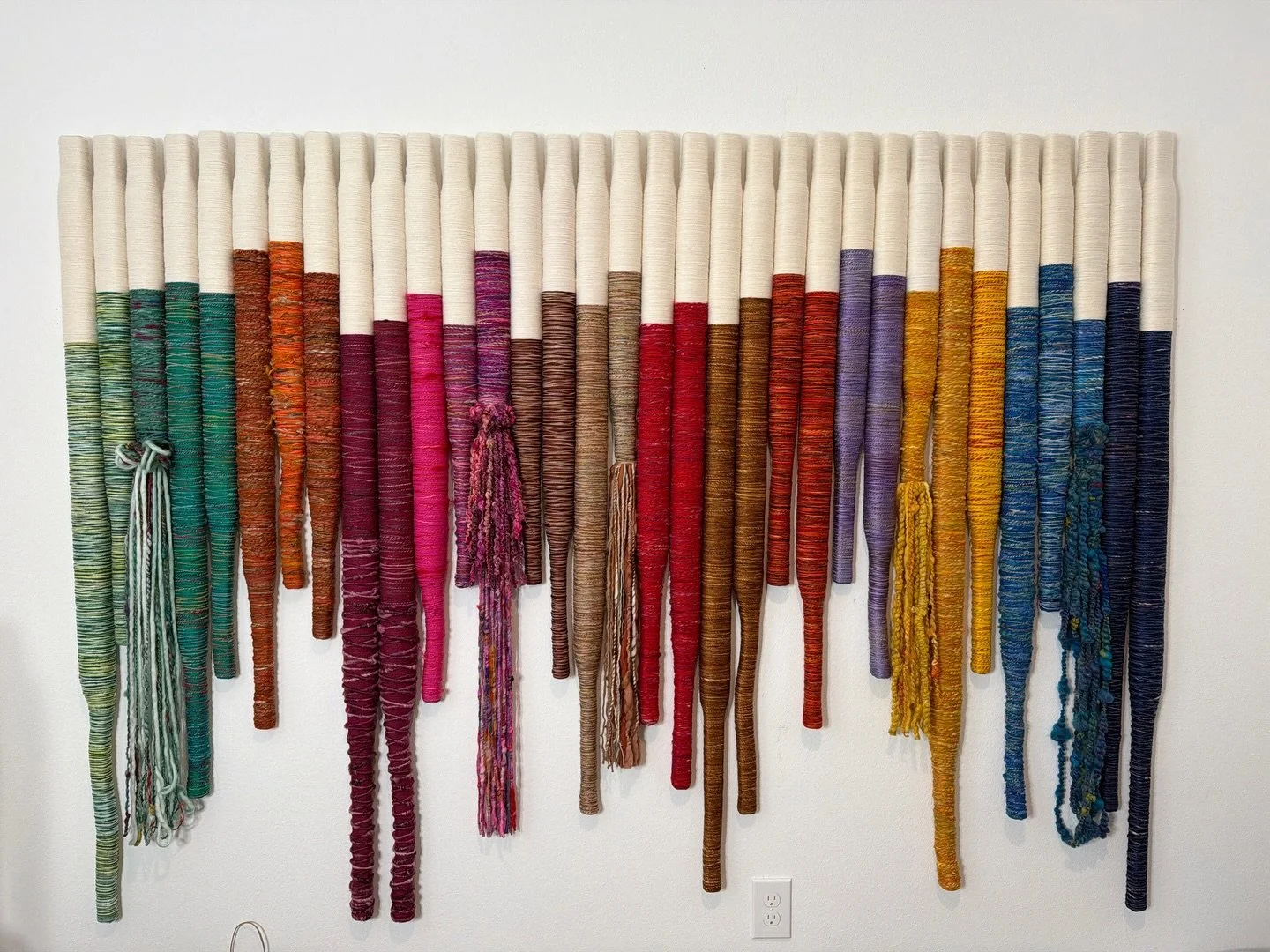 This installation is especially meaningful to me. It was created for a collector who already owns one of my pieces &mdash; her second work with me &mdash; and that makes this commission deeply personal and rewarding.
There is something truly beautifu