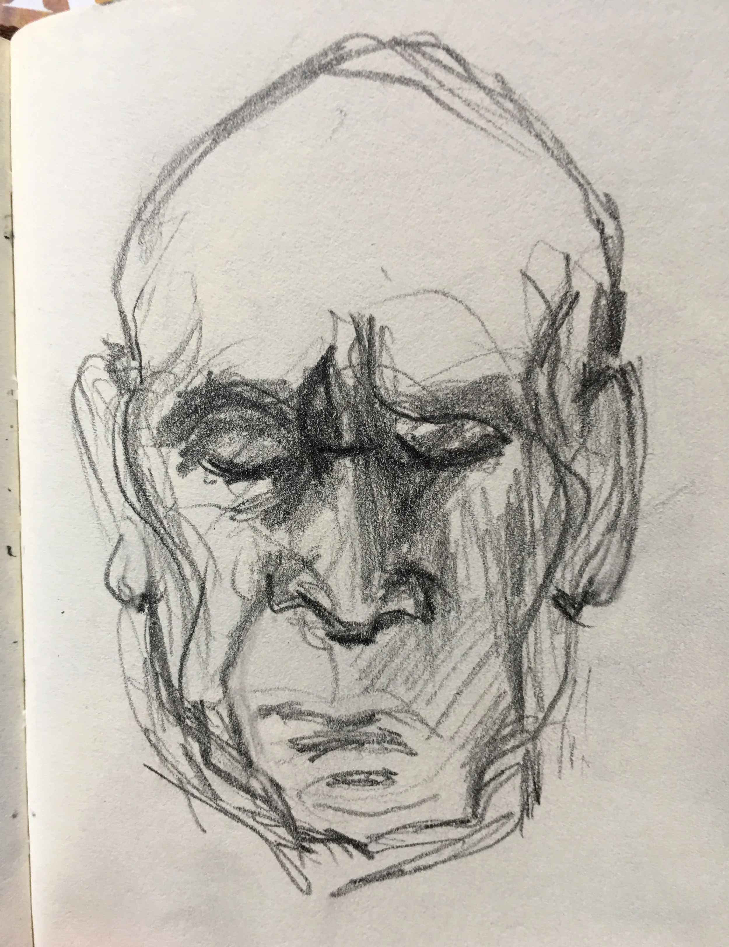 Suspended Time, sketch - Jan 2017