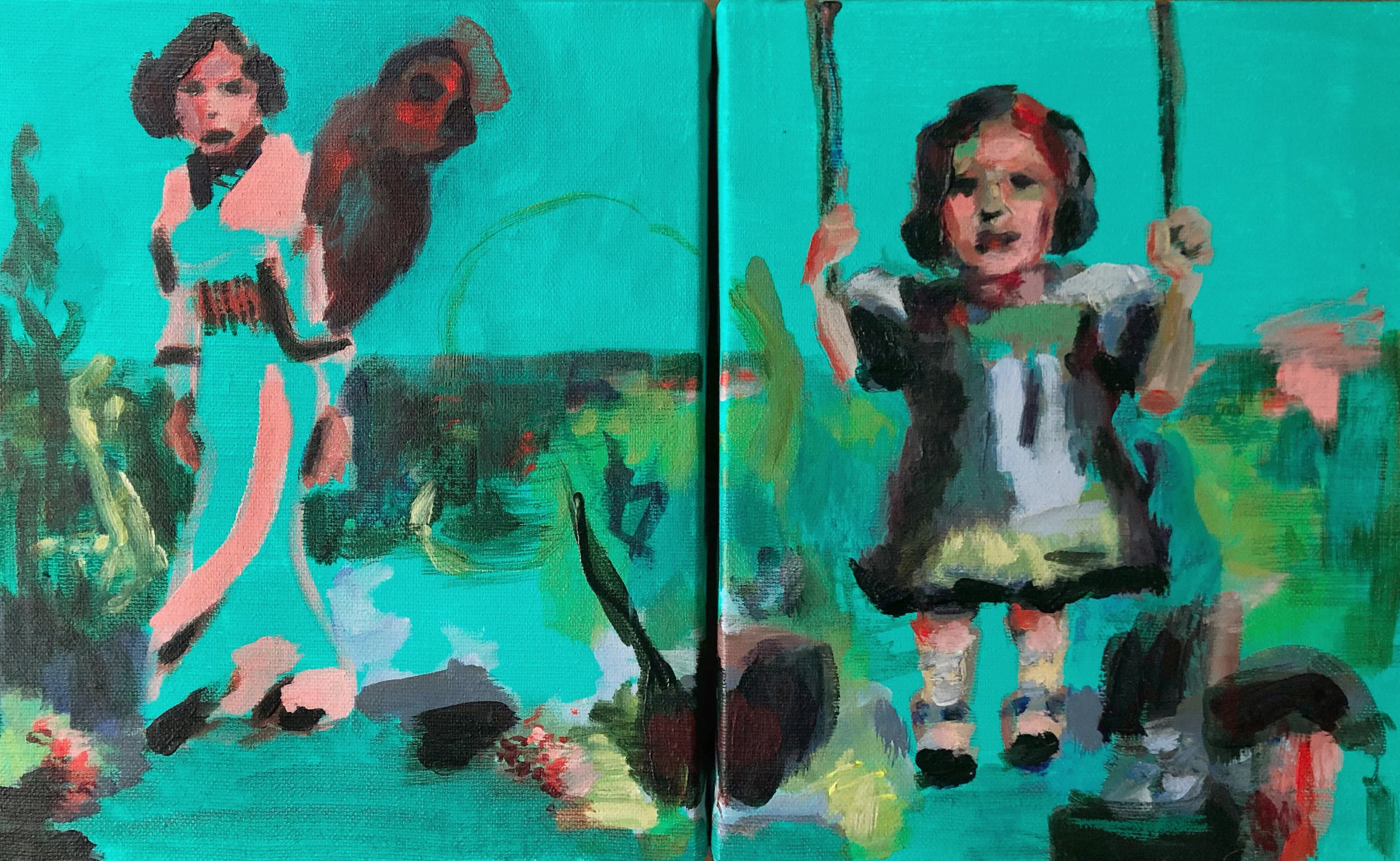 The Space Between (Diptych 6)