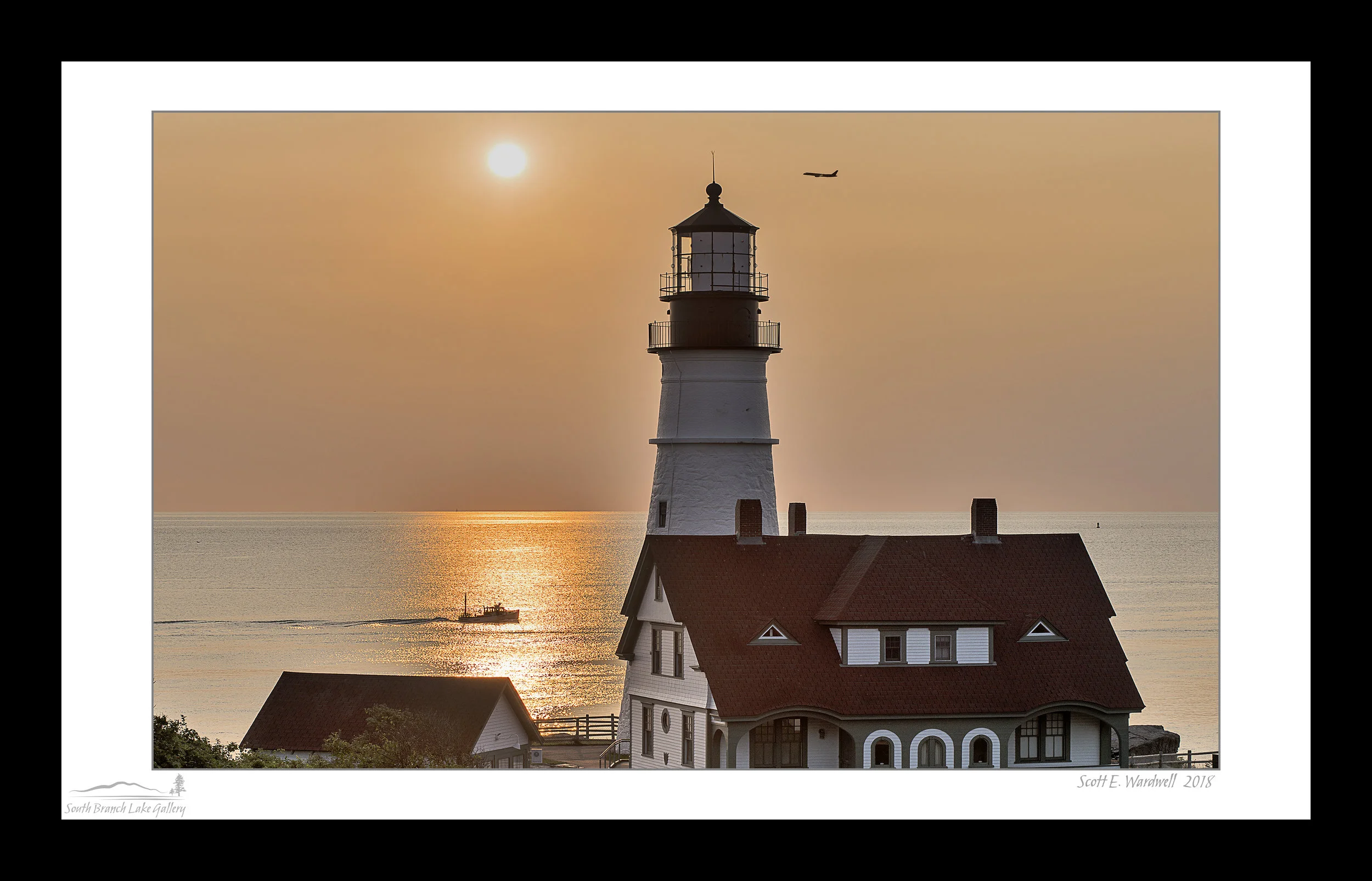 PORTLAND HEAD LIGHT - THE MORNING COMMUTE