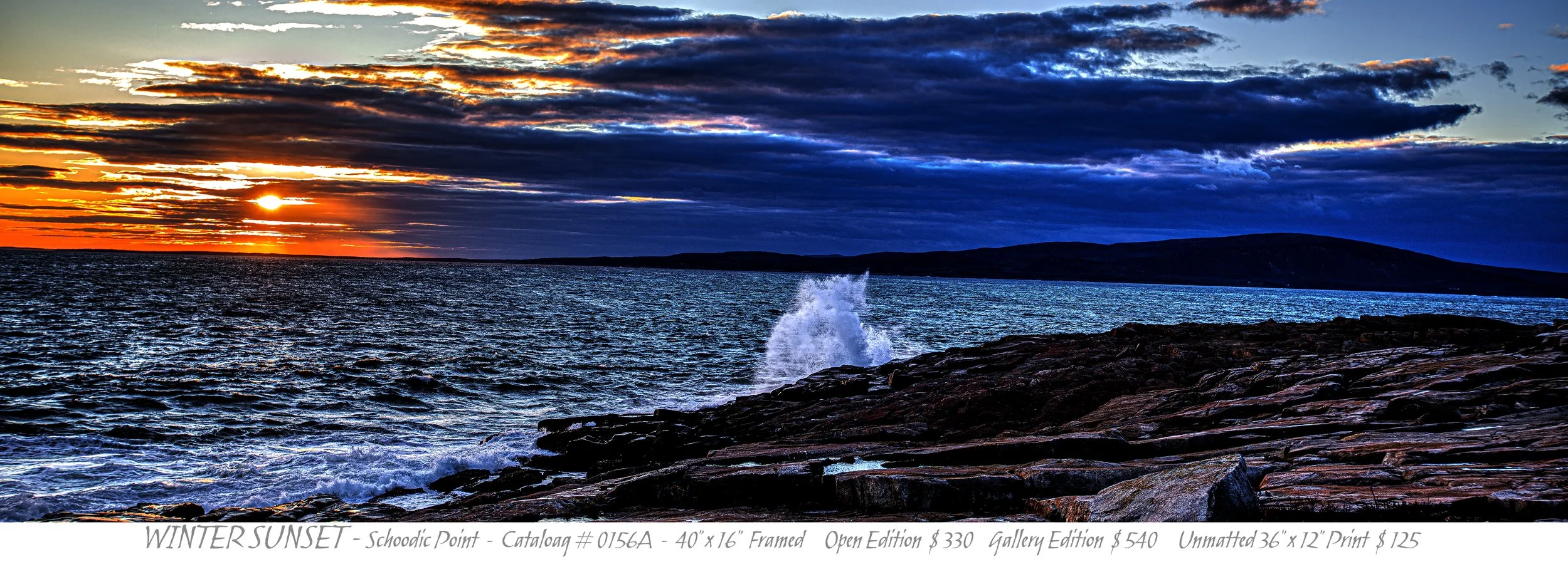 0156 - SCHOODIC SUNSET FRENCHMAN BAY - TITLE BLOCK.jpg