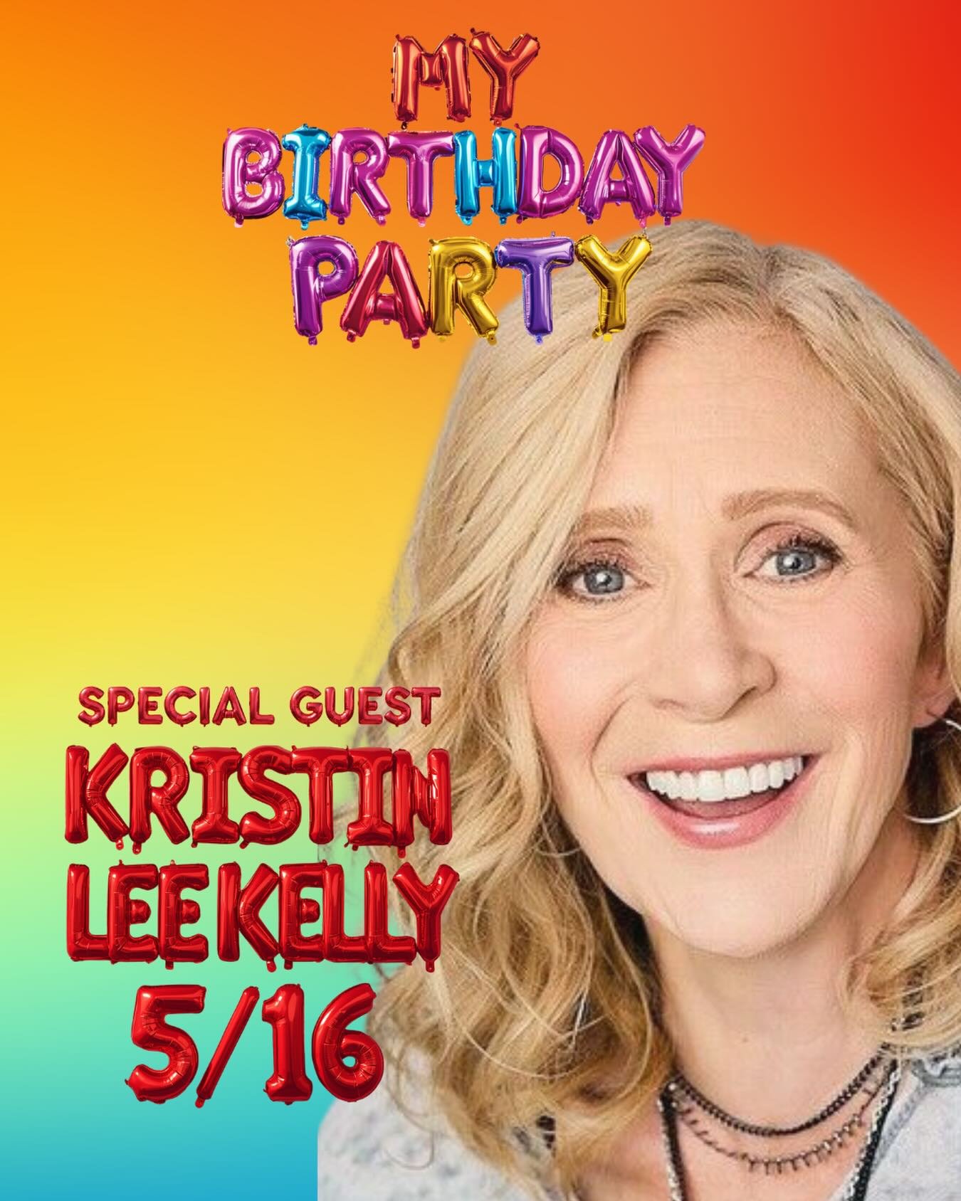 📣 SPECIAL GUEST ANNOUNCEMENT! ✨

We&rsquo;re thrilled to welcome Broadway performer Kristen Lee Kelly (@klkinla) as our celebrity guest in tonight&rsquo;s show!

Kristen was part of the original Broadway cast of RENT, where she performed as Maureen 